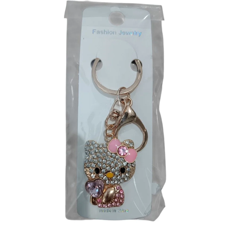 Hello Kitty Keychain Purse Charm NWT